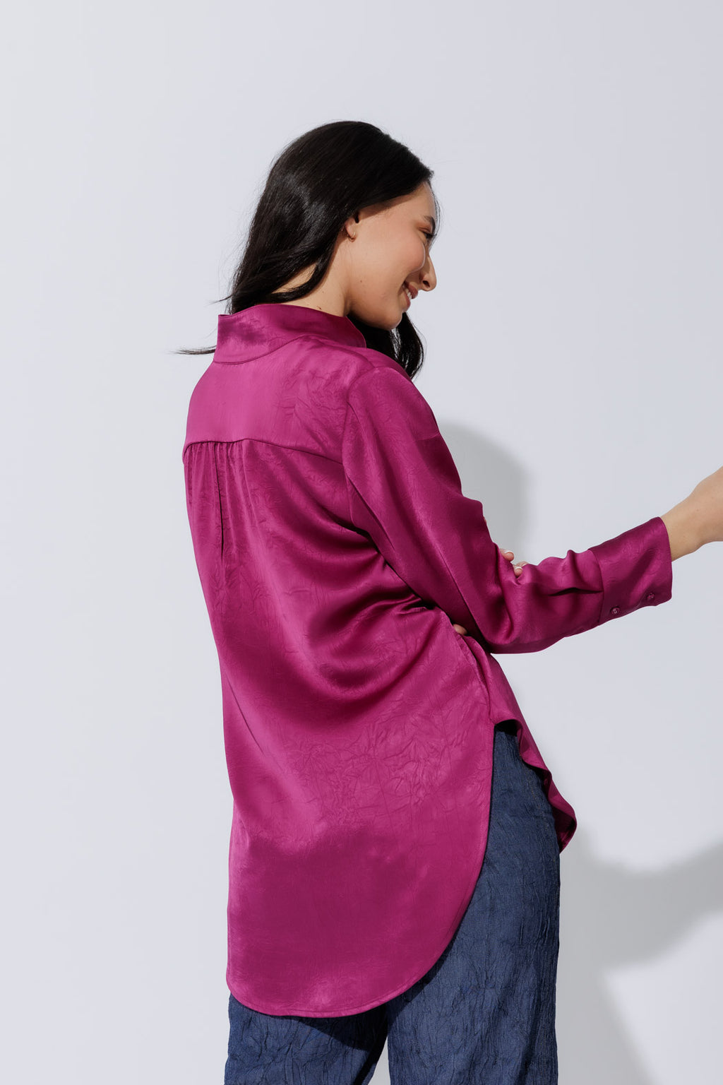 Raspberry Cargo Blogger Shirt