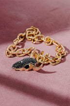 Gold Diamante Rodeo Necklace