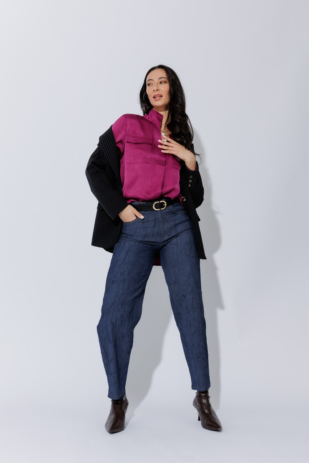 Raspberry Cargo Blogger Shirt