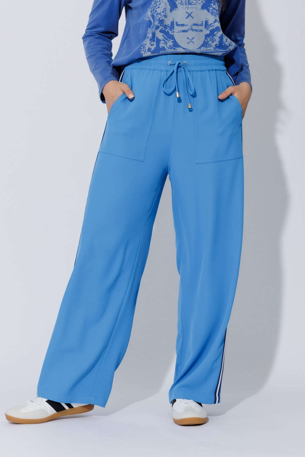 Sapphire Side Stripe Pant