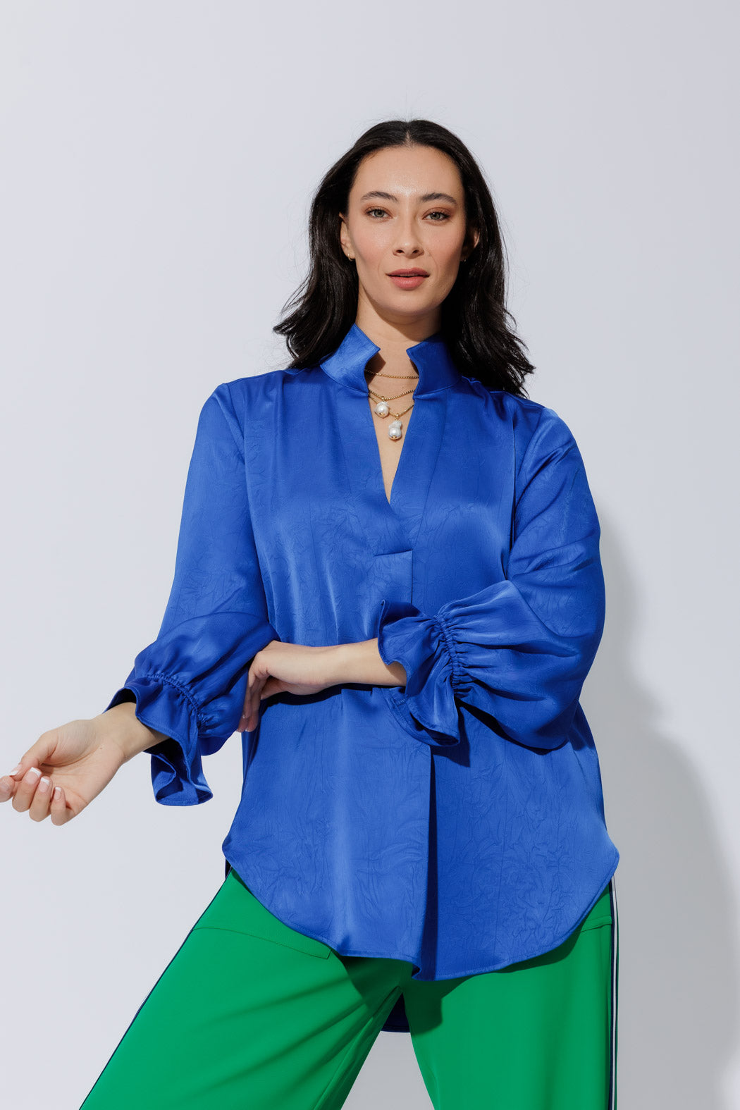 Cobalt Femme Blogger Shirt