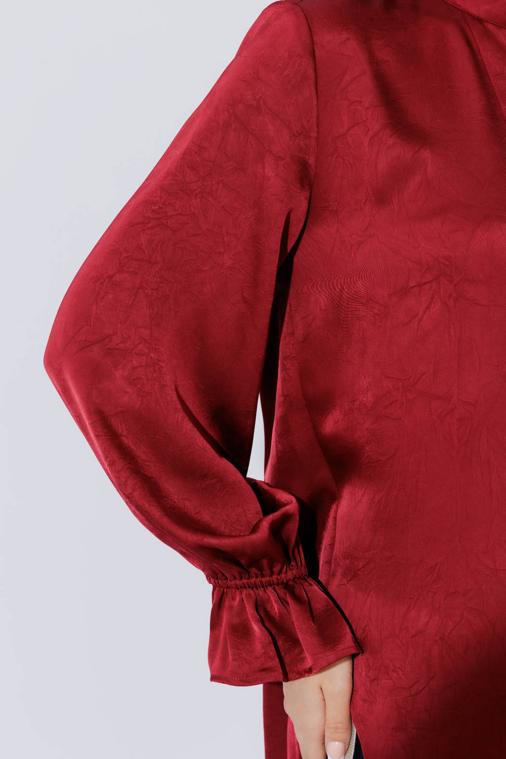 Burgundy Femme Blogger Shirt