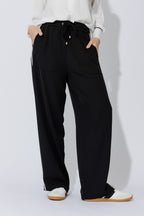 Black Side Stripe Pant