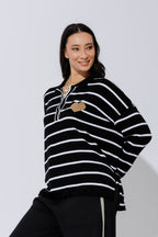 Black Polo Knit Black S