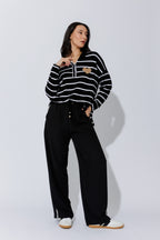 Black Polo Knit Black S