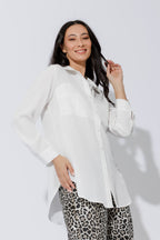White Bustier Shirt