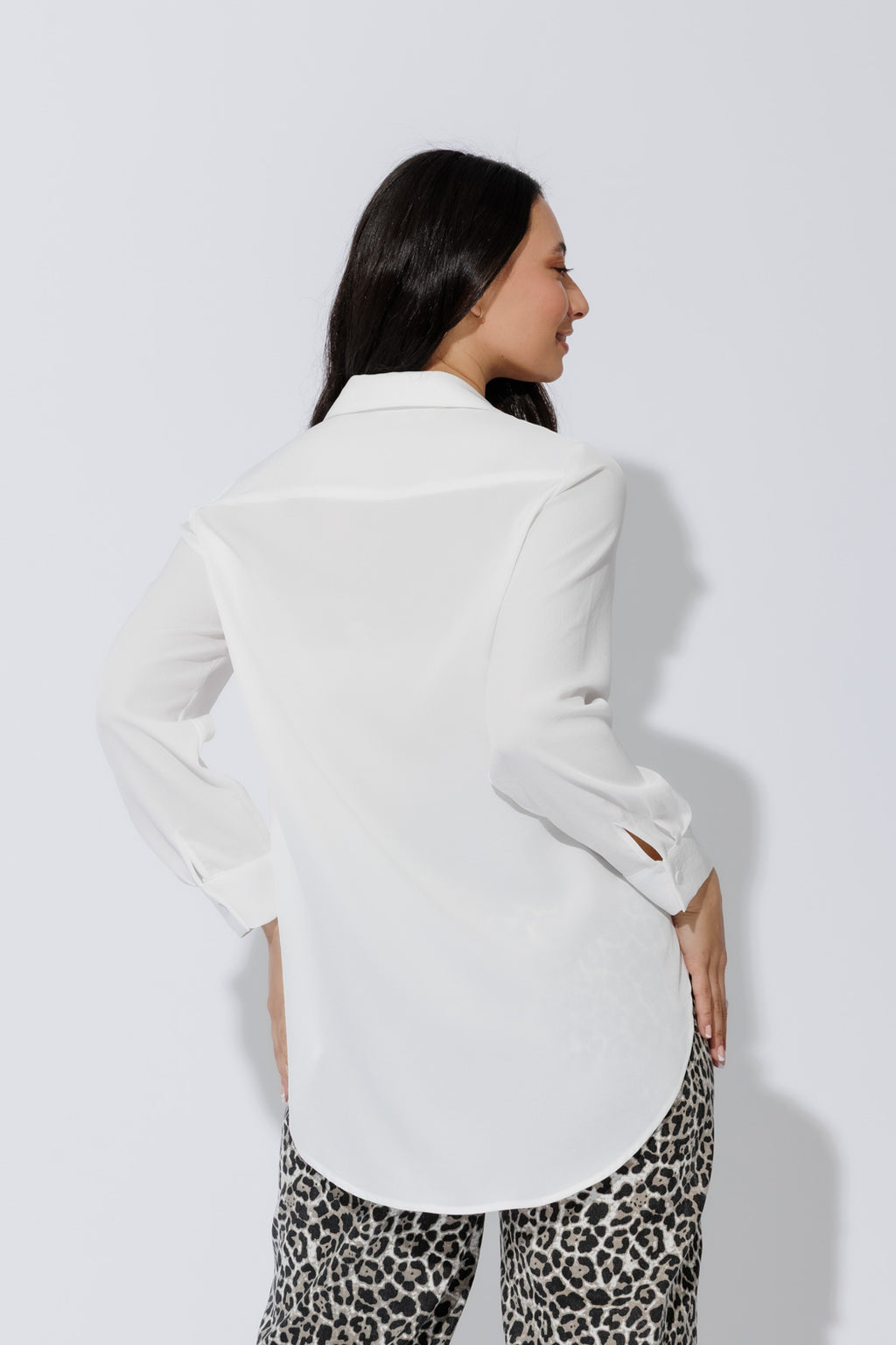 White Bustier Shirt