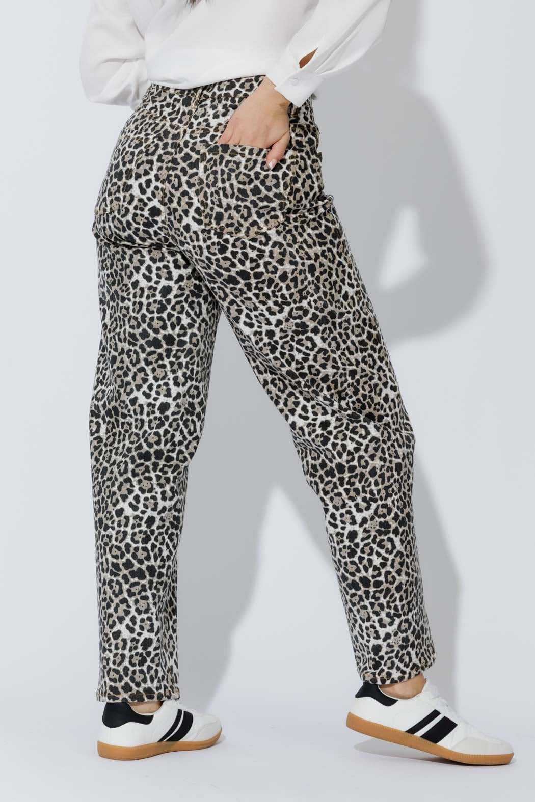 Animal Denim Barrel Jean