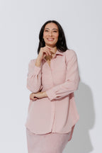 Pink Bustier Shirt