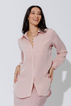 Pink Bustier Shirt