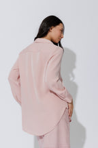 Pink Bustier Shirt