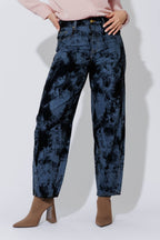 Navy Barrel Jean