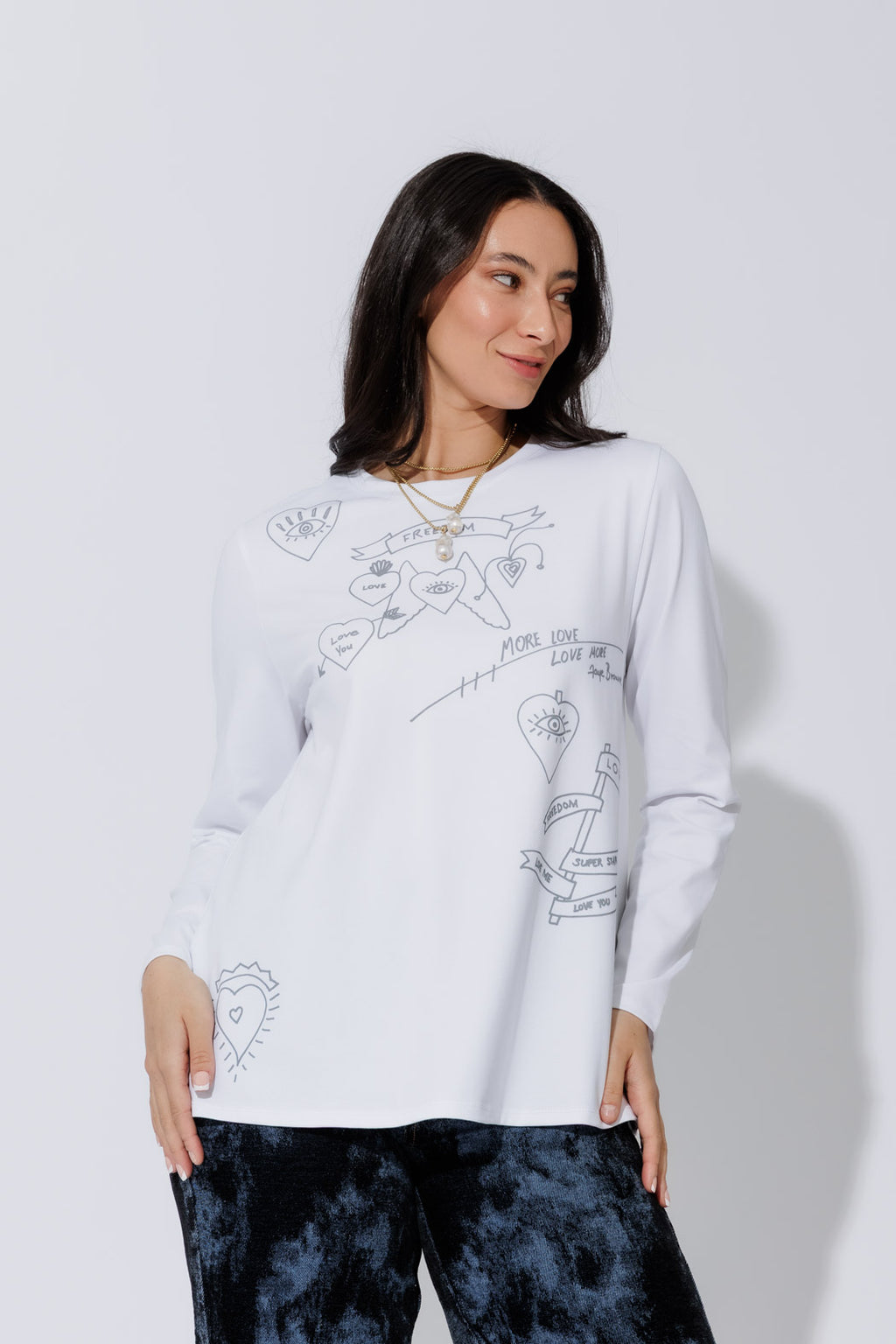 White Freedom T-Shirt