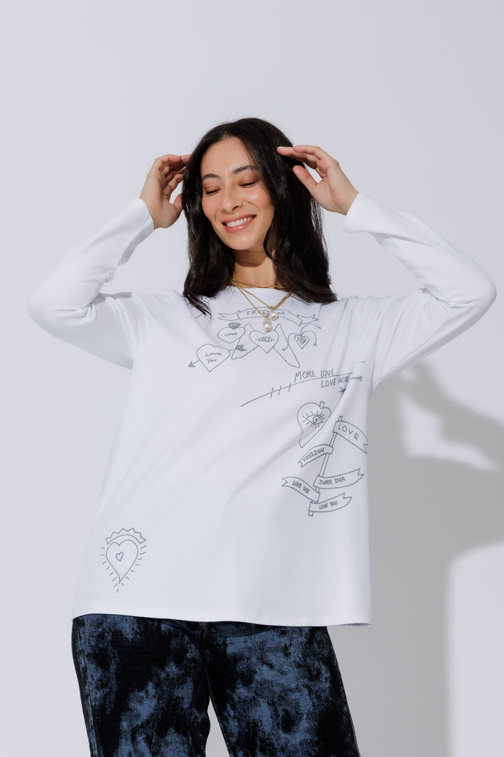 White Freedom T-Shirt