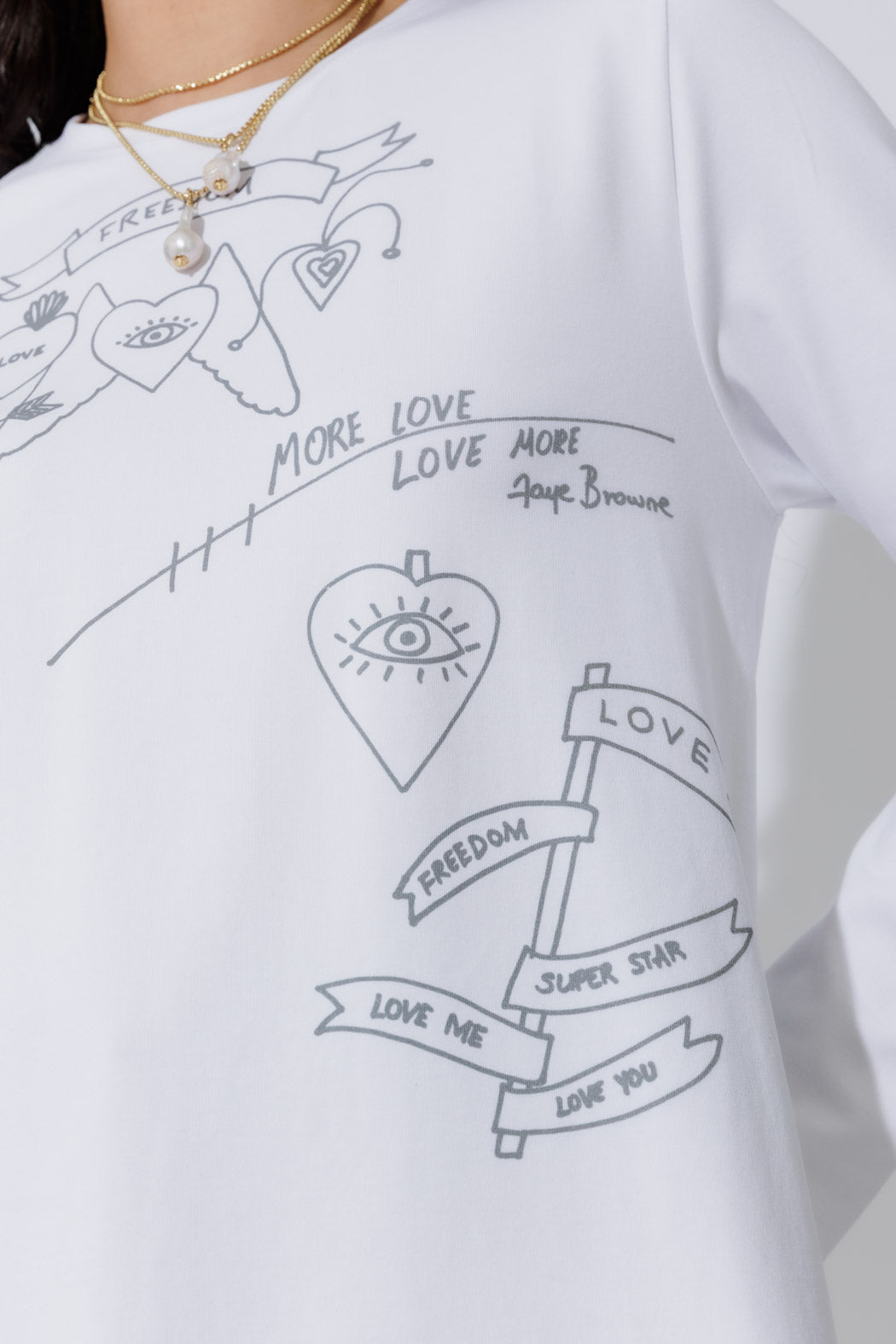 White Freedom T-Shirt