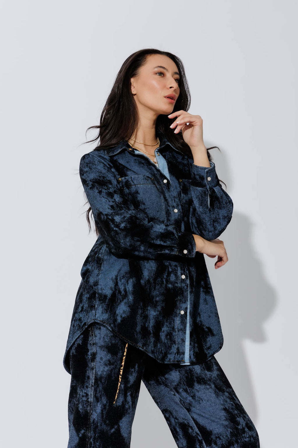 Navy Pocket Shacket