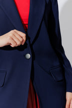 Navy Euro Nyc Blazer