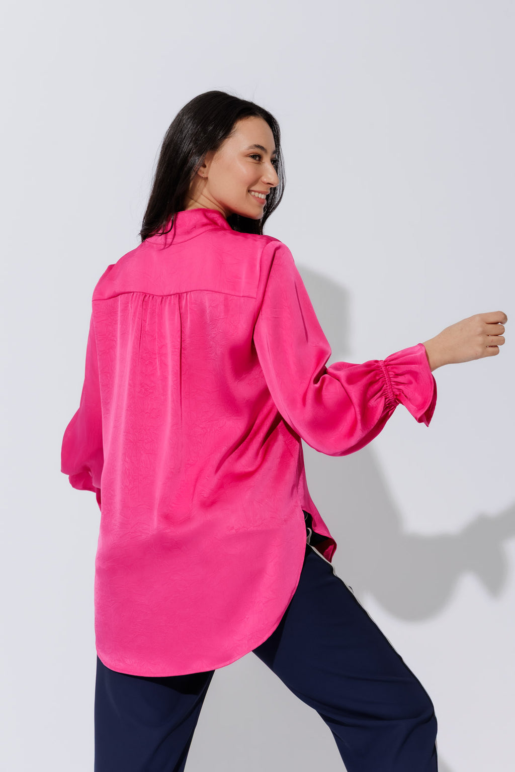 Hot Pink Femme Blogger Shirt Hot Pink