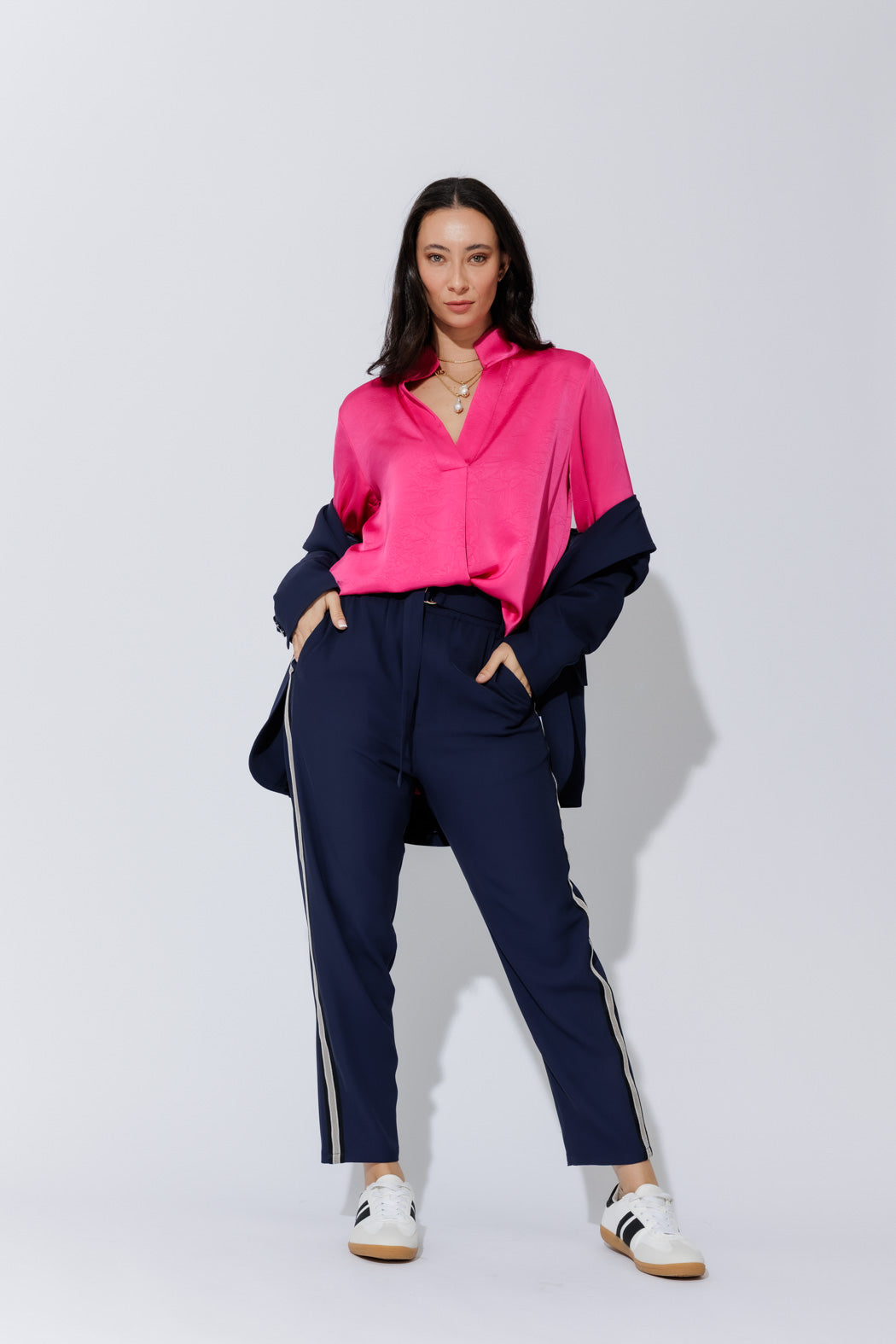 Hot Pink Femme Blogger Shirt Hot Pink