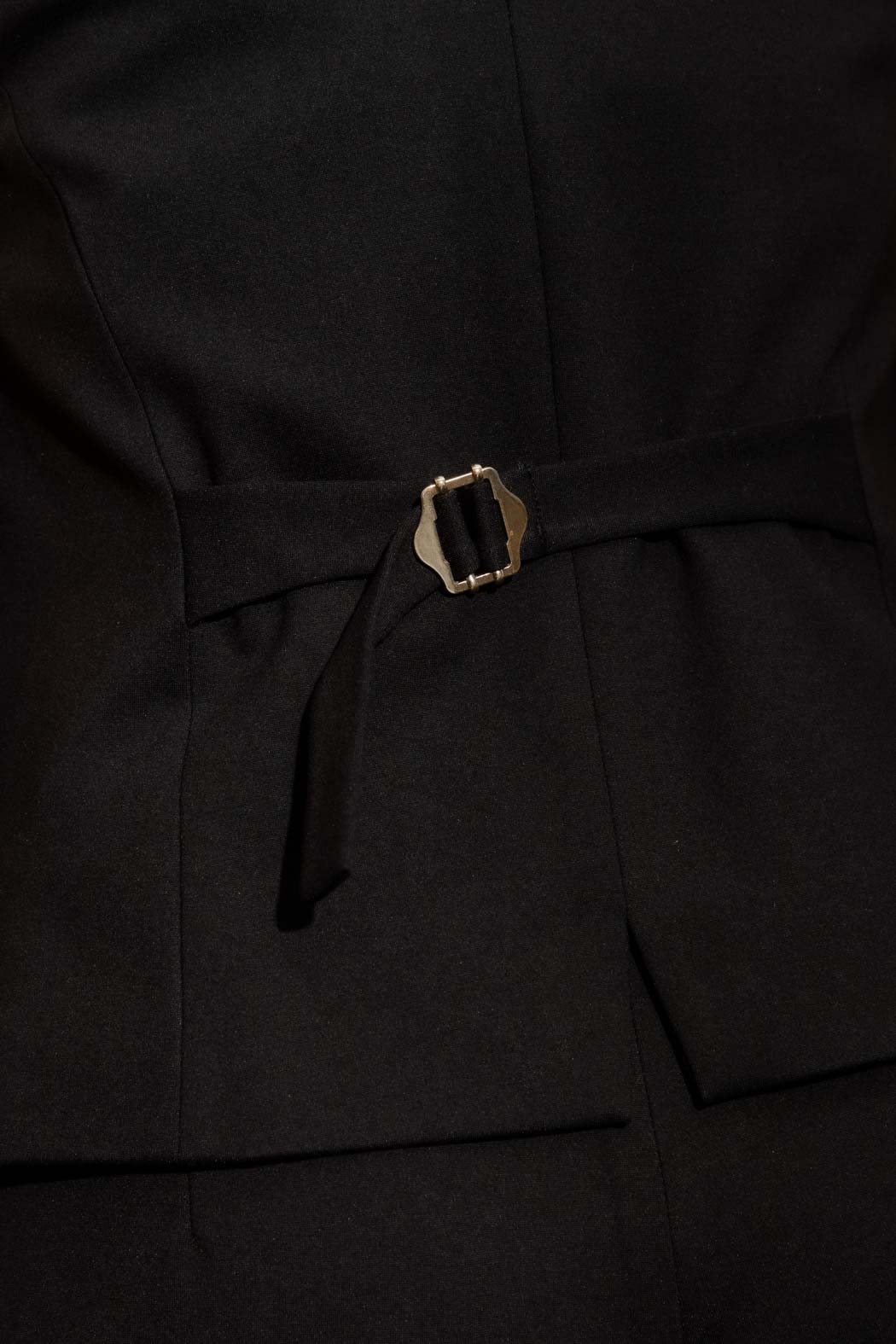 Black Ponte Tailored Vest