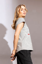 Infinity T-shirt Grey