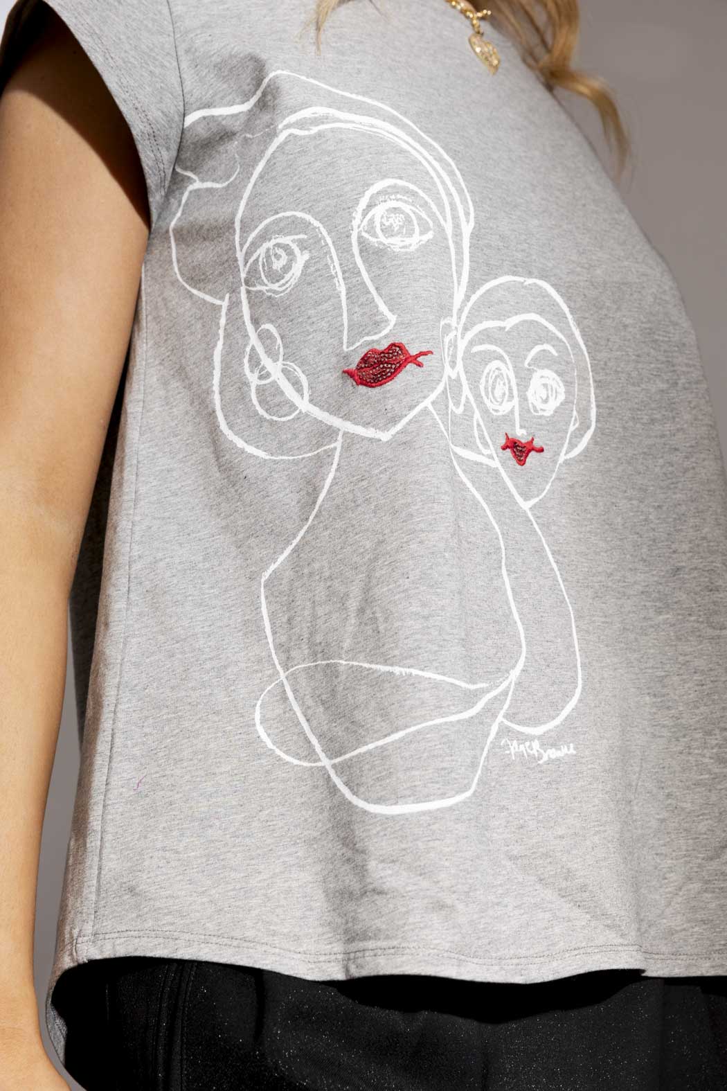 Infinity T-shirt Grey