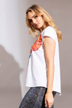 Wild Rose T-shirt White