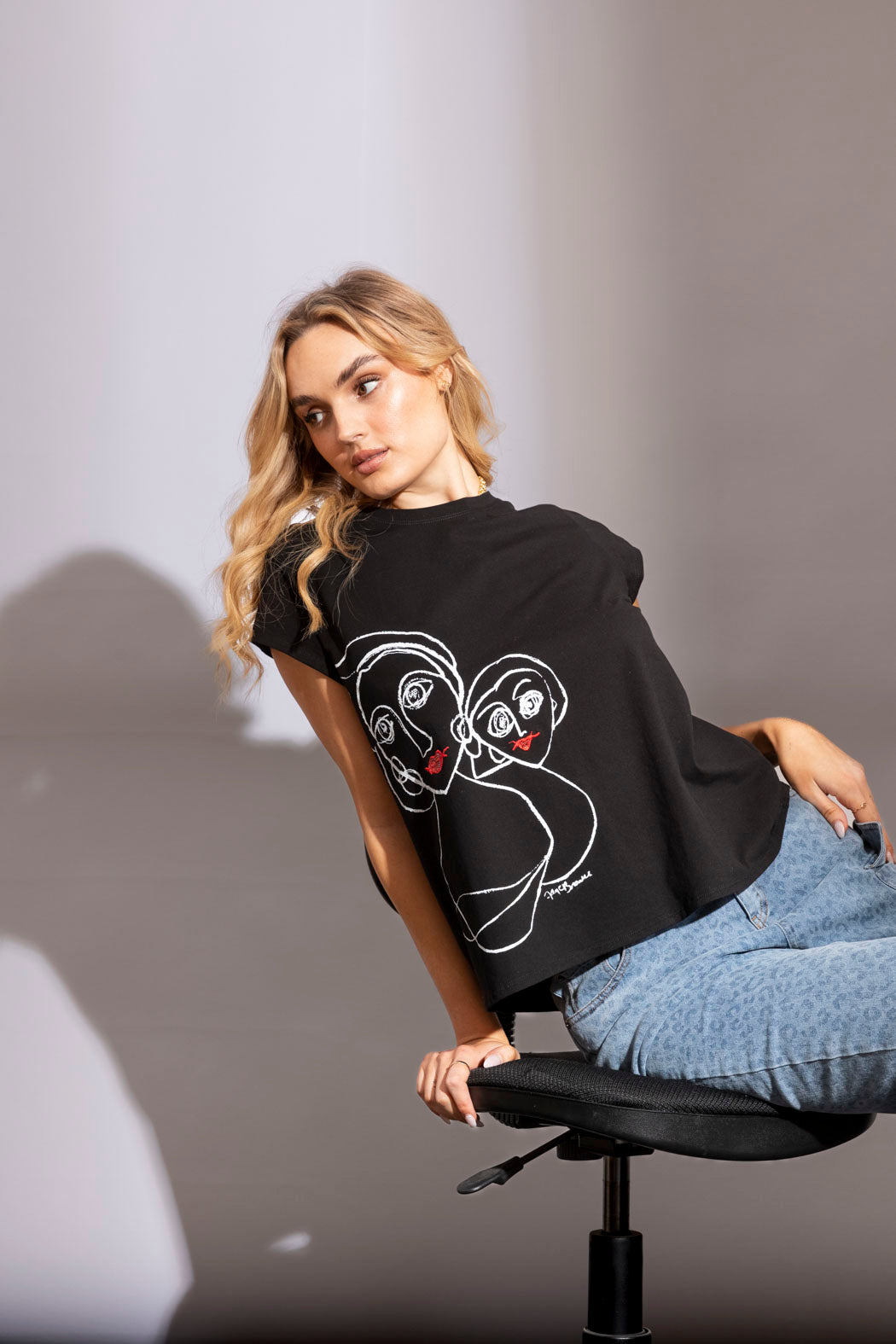 Infinity T-shirt Black