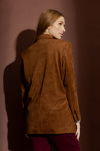 Tan Suede Blazer
