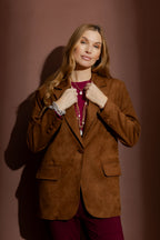 Tan Suede Blazer