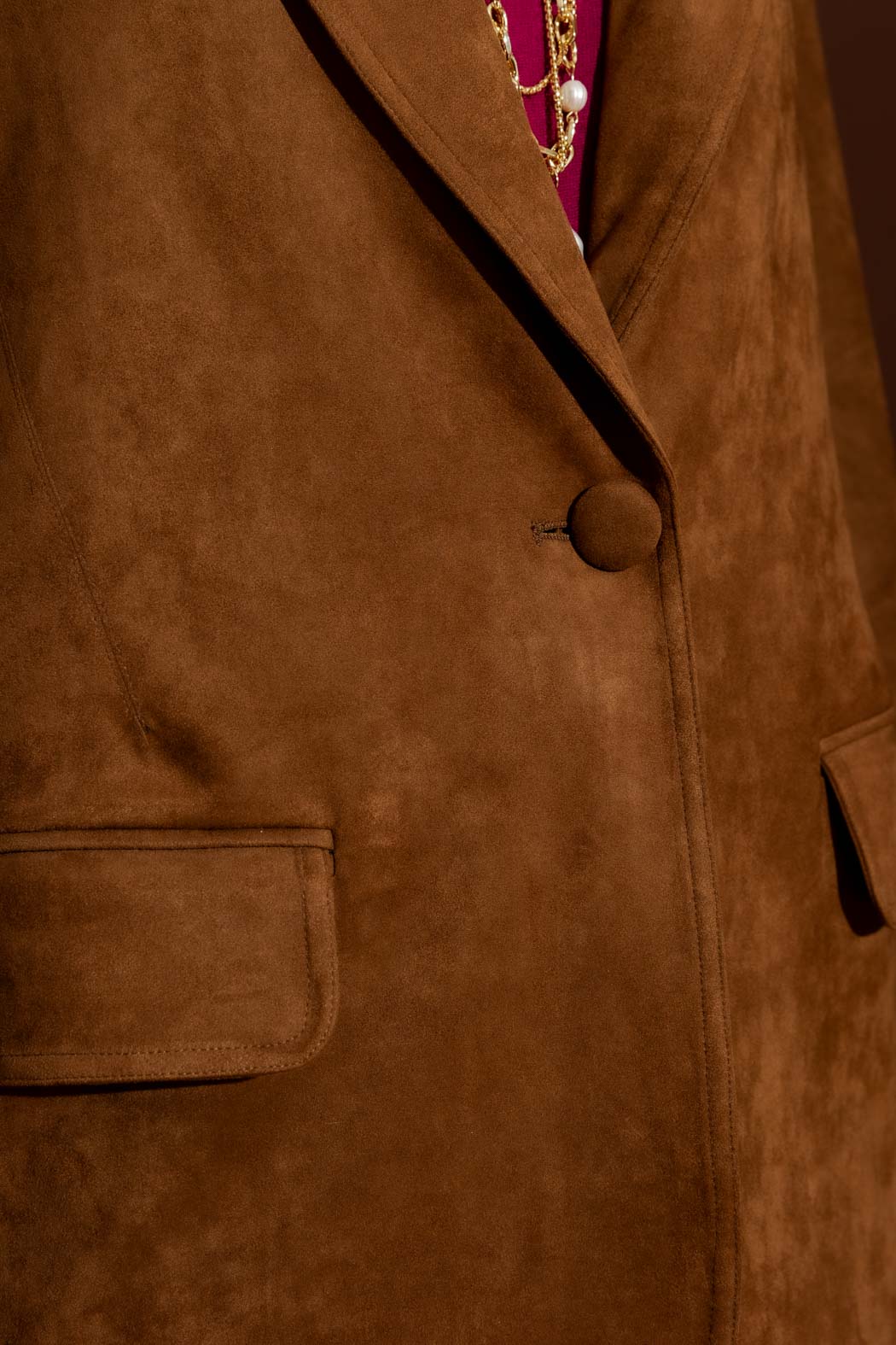 Tan Suede Blazer