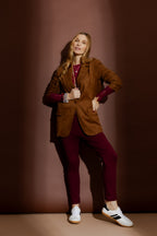 Tan Suede Blazer
