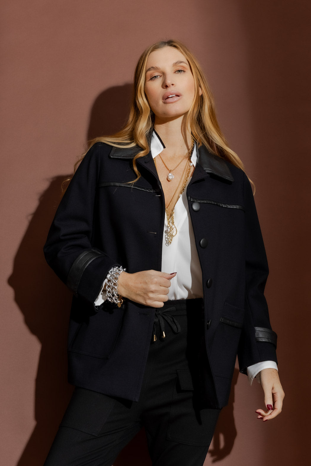 Black Ponte London Coat