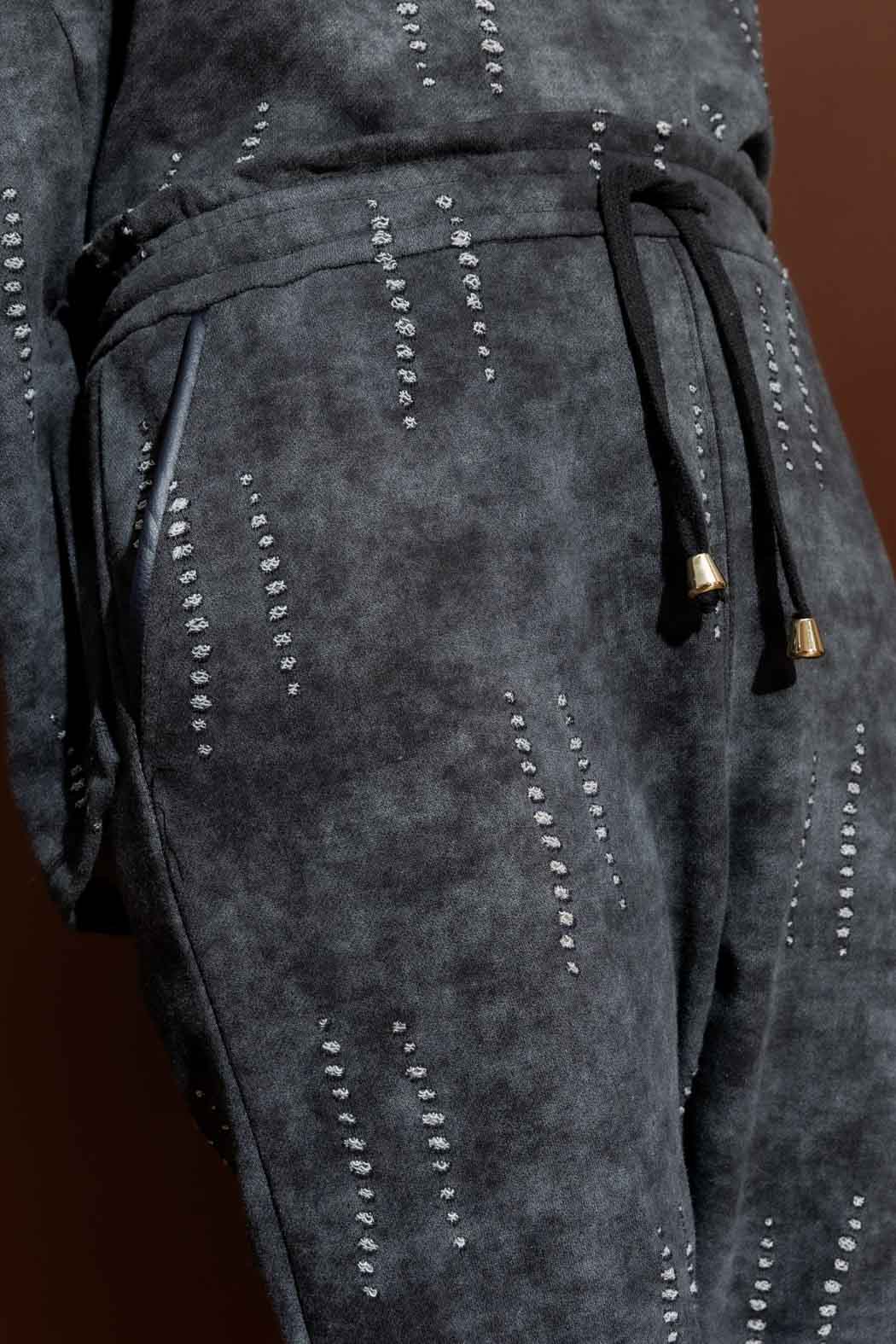 Grey Distressed Lounge Pant