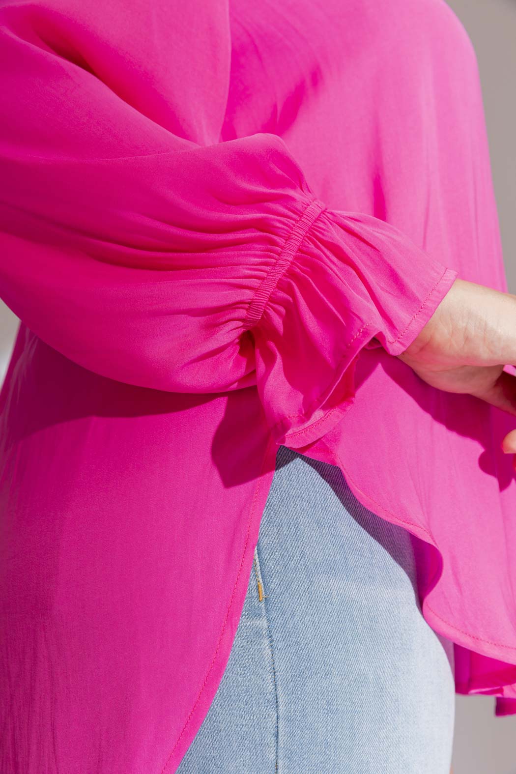 Hot Pink Femme Blogger Shirt