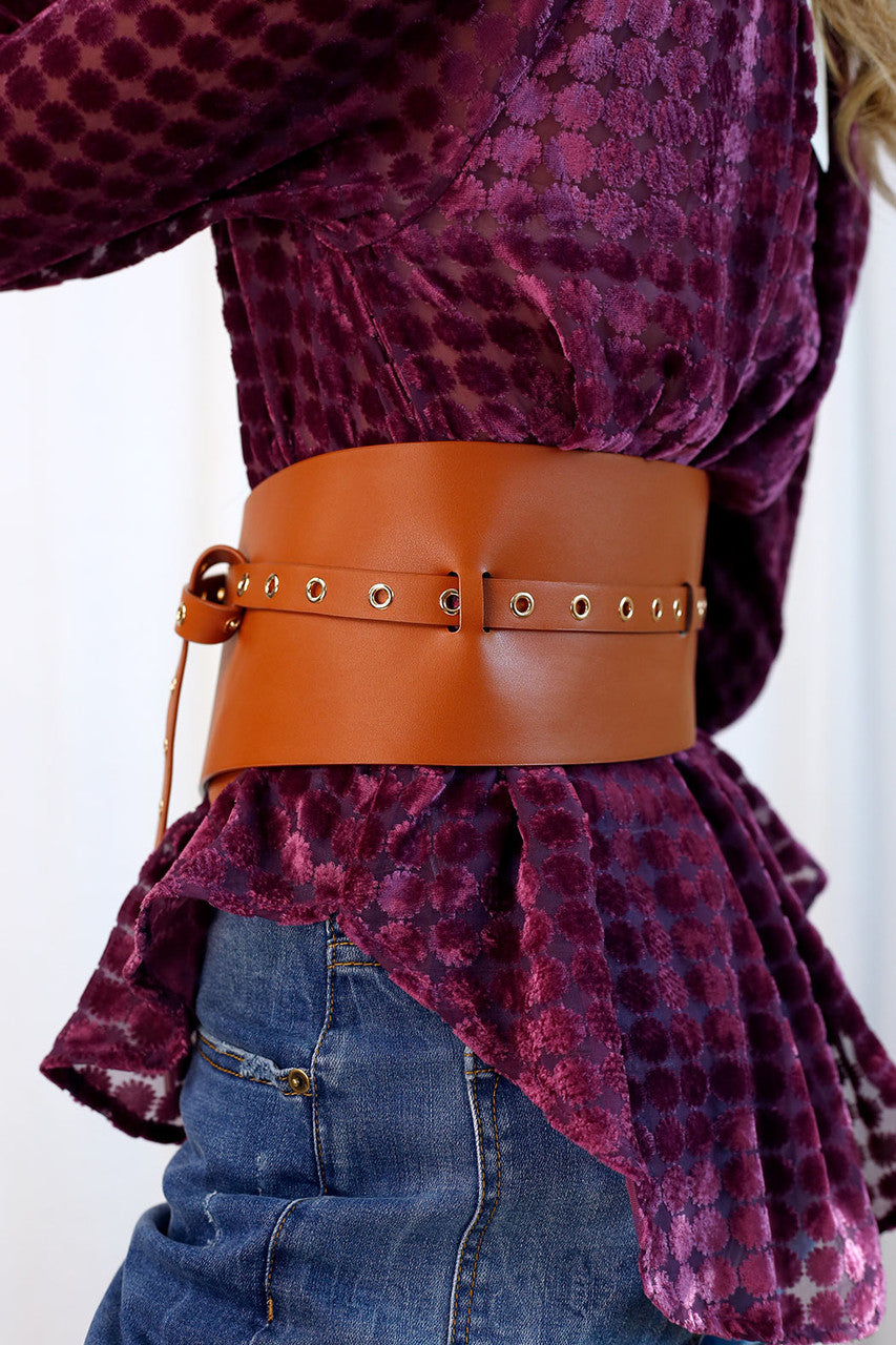 Tan Wrap Belt - FINAL SALE