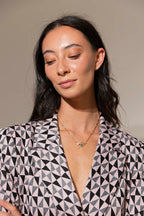 Gold Evil Eye Necklace