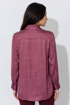 Deep Rose Glow Milan Blogger Shirt