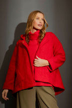 Red Hood Swing Coat