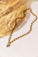 Rhinestone Crowned Heart S