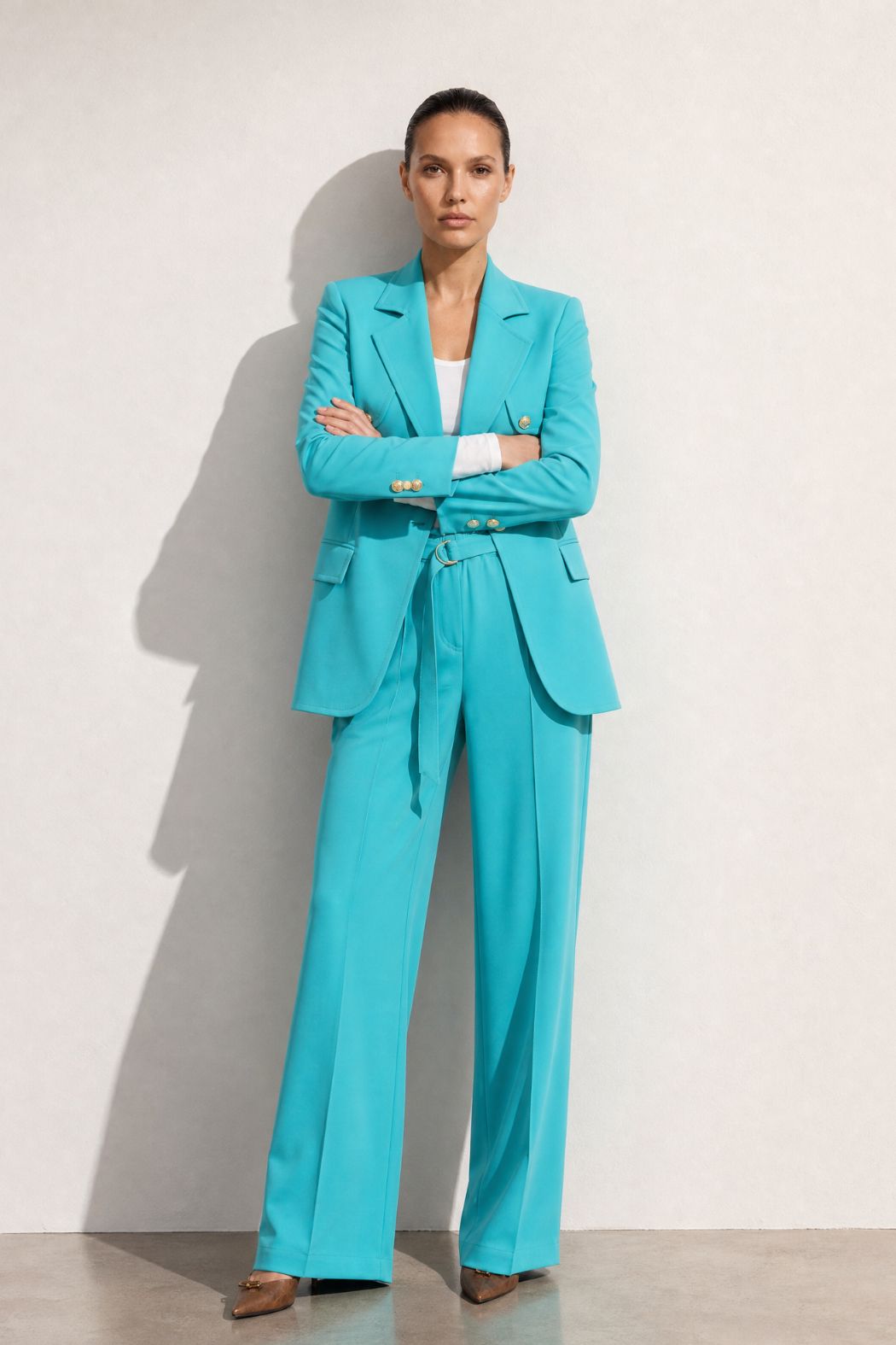Aqua Euro Pintuck Pant