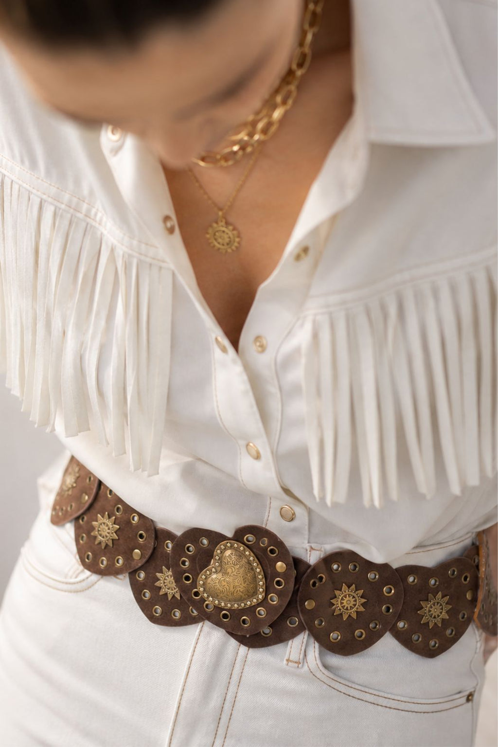 Chocolate Heart Belt