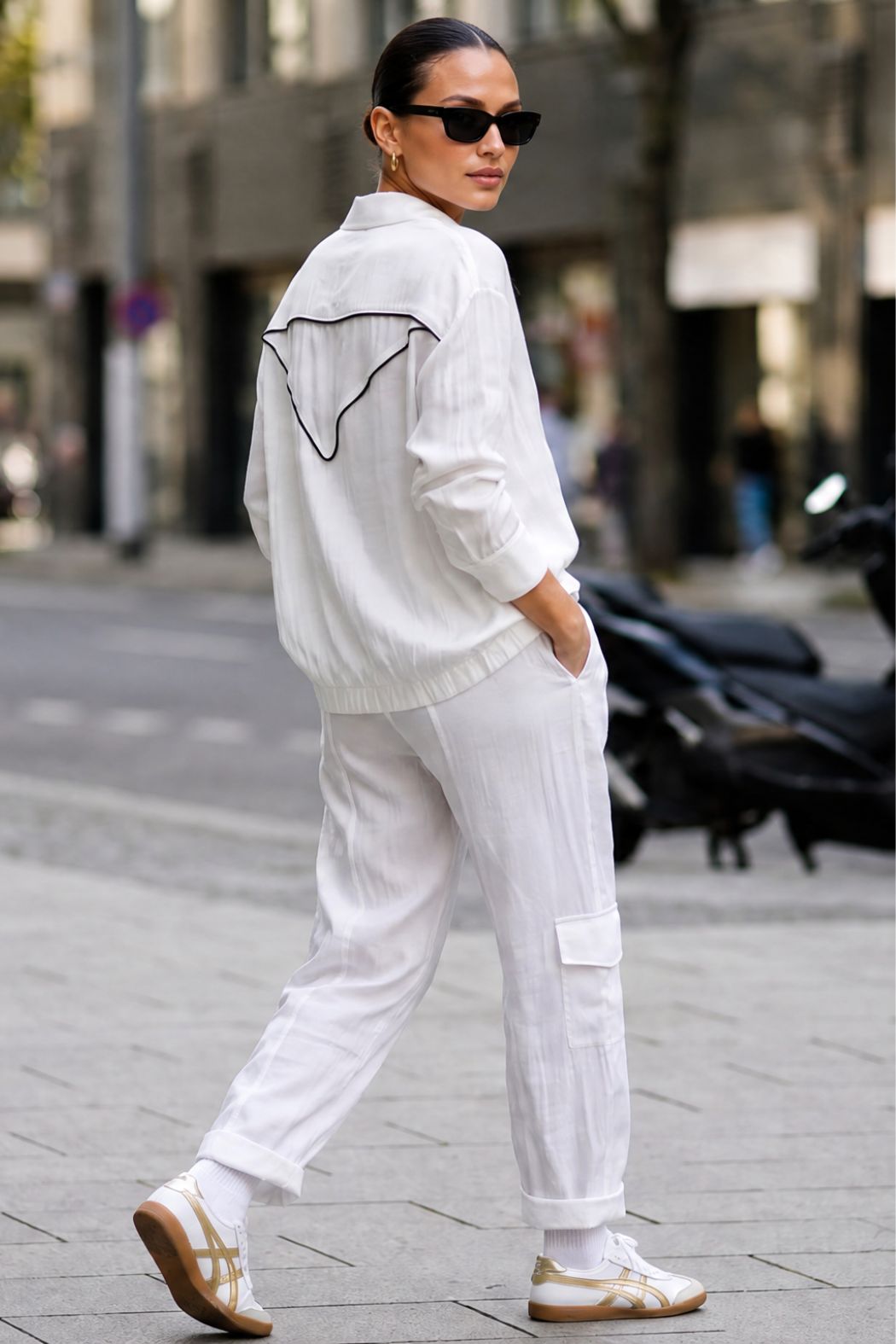 White Glow Sport Back Shirt