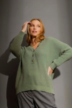 Sage Grandpa Jumper Sage S