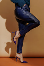 Midnight Coated Jogger Pant