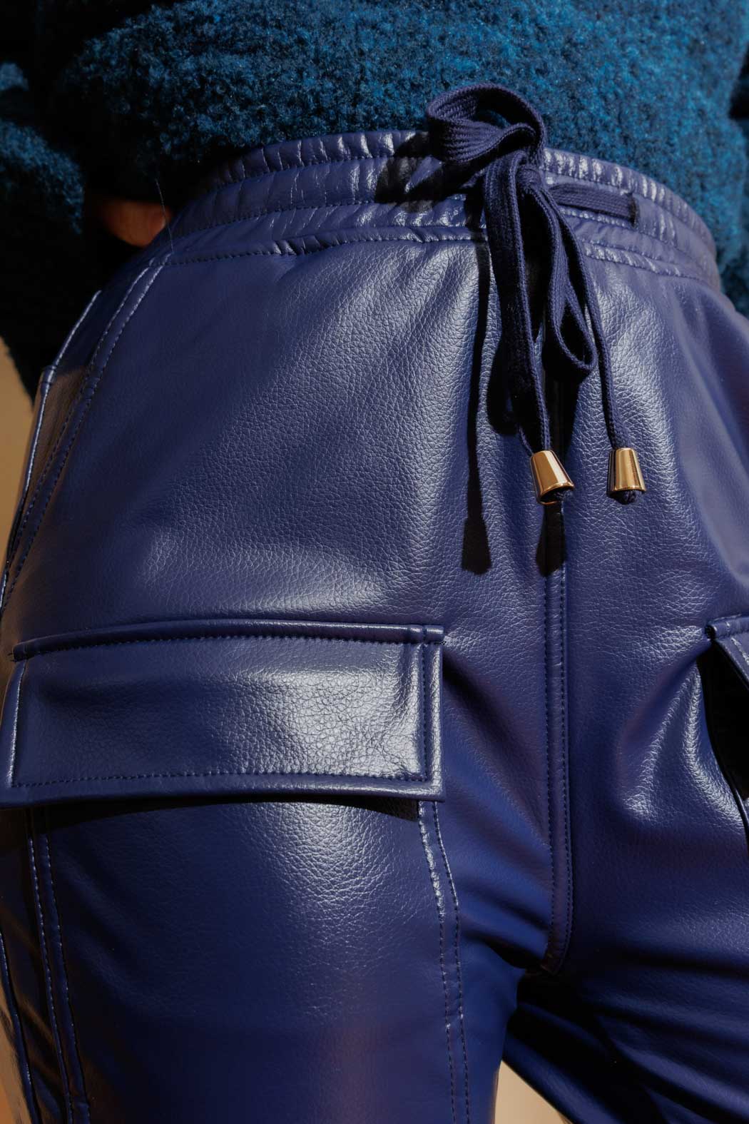 Midnight Coated Jogger Pant