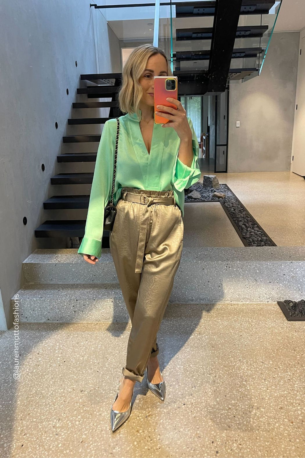 Mint Milan Blogger Shirt