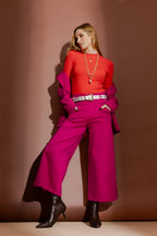 Raspberry Ponte Jet Culotte