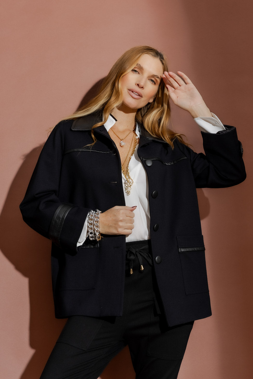 Black Ponte London Coat