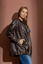 Taupe Animal Raincoat Taupe S